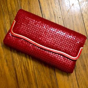 Red Vintage Clutch